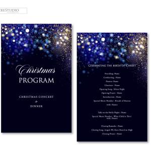 Concert and Dinner Program Template
