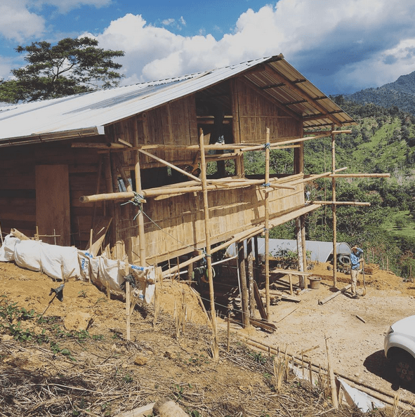 Building Bamboo House In The Tropics
