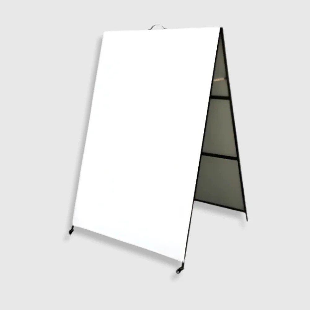 Metal A-Frame with Wheels