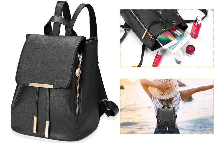 Leather Backpack Handbag Shoulder Bag Travel Rucksack Schoolbags For Women Girls Ebay