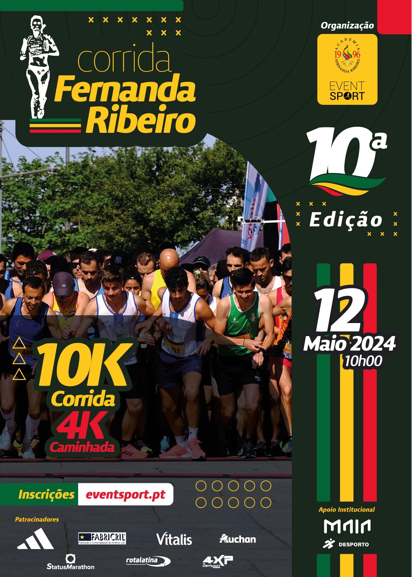 Corrida Fernanda Ribeiro-Estrada