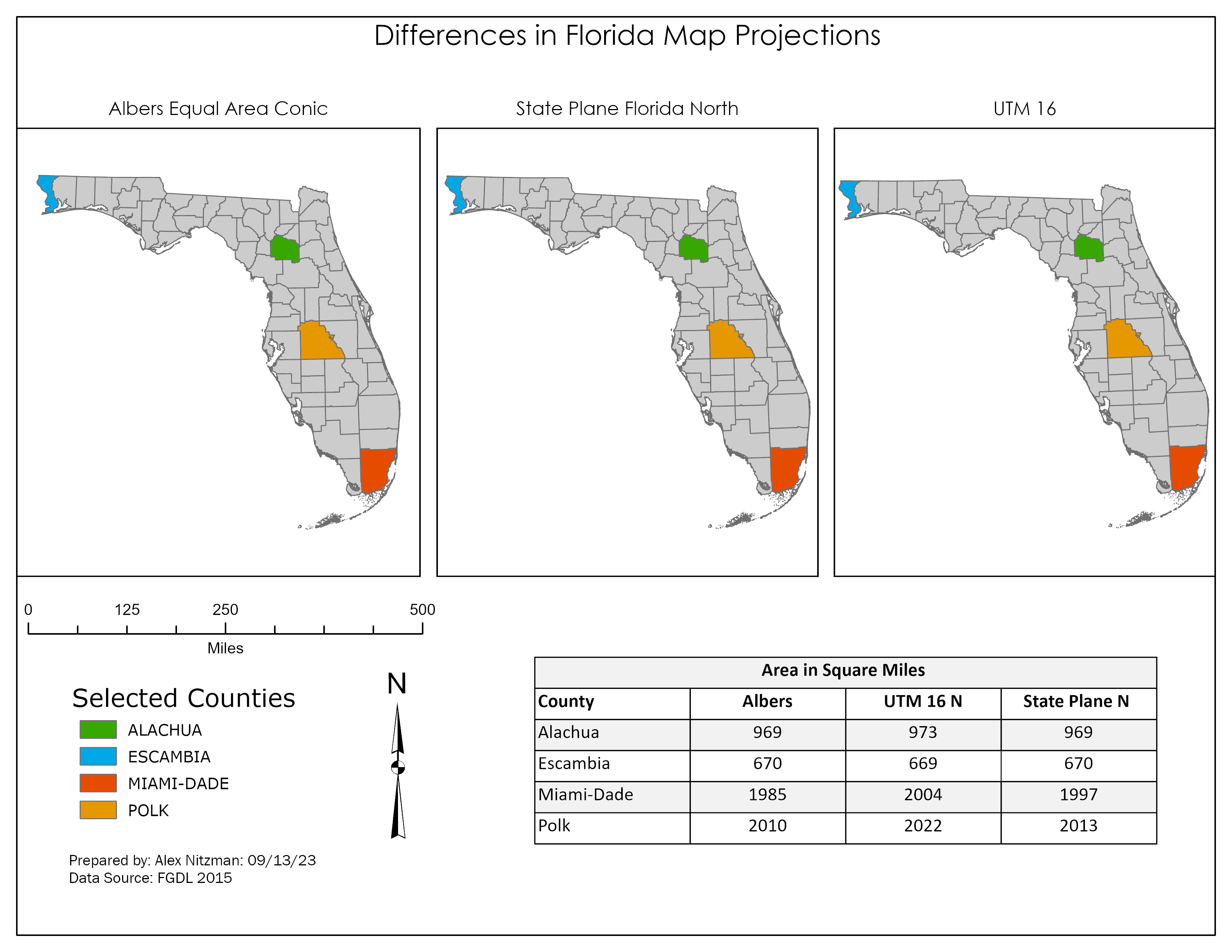 September 2023 AARoads Fl Map Projections Map 