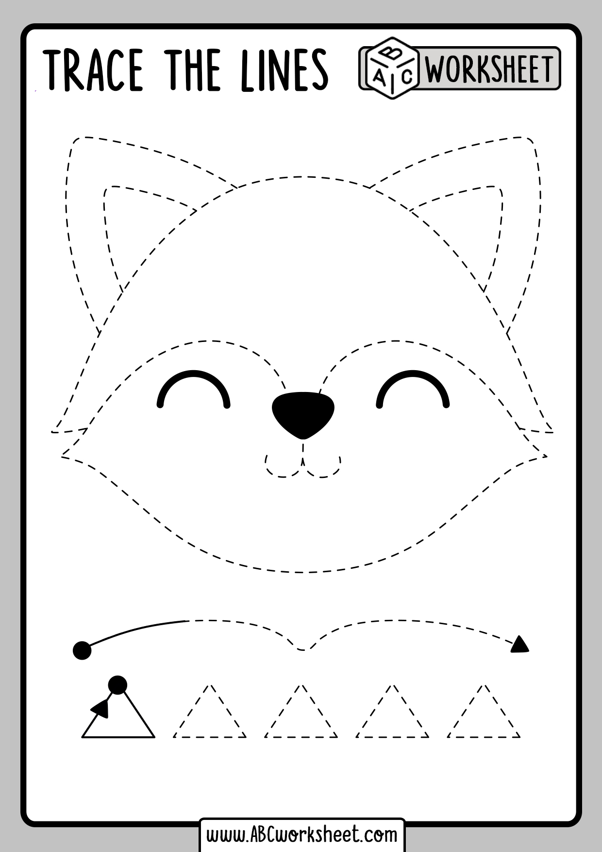 picture tracing worksheets abc worksheet