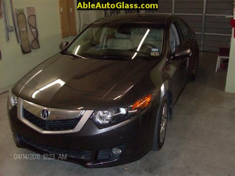 Acura tsx 2009-2011 windshield replace
