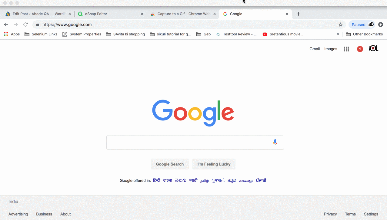 Inspecting Elements for writing XPath, CSS Selector in Chrome