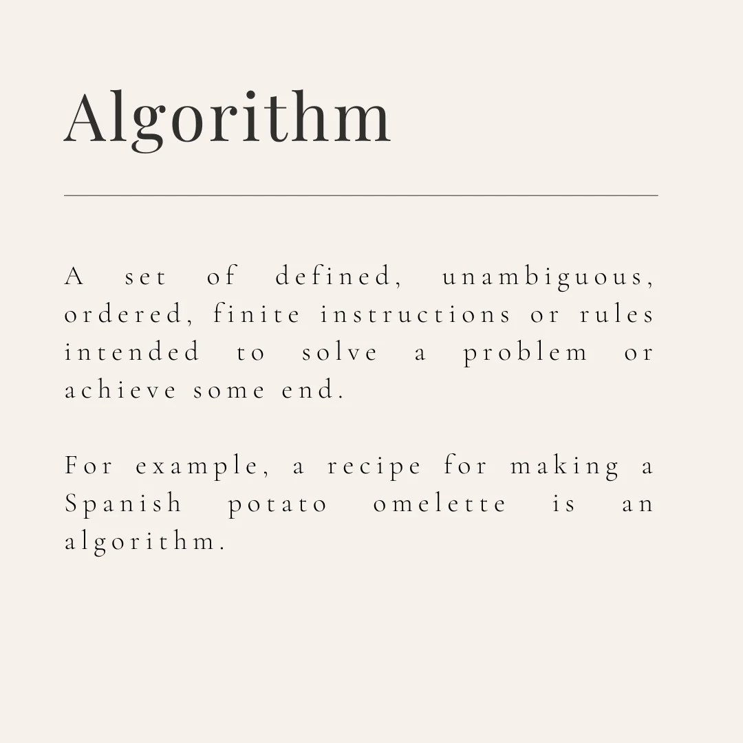 Artificial Intelligence Lawyers: algorithm definition