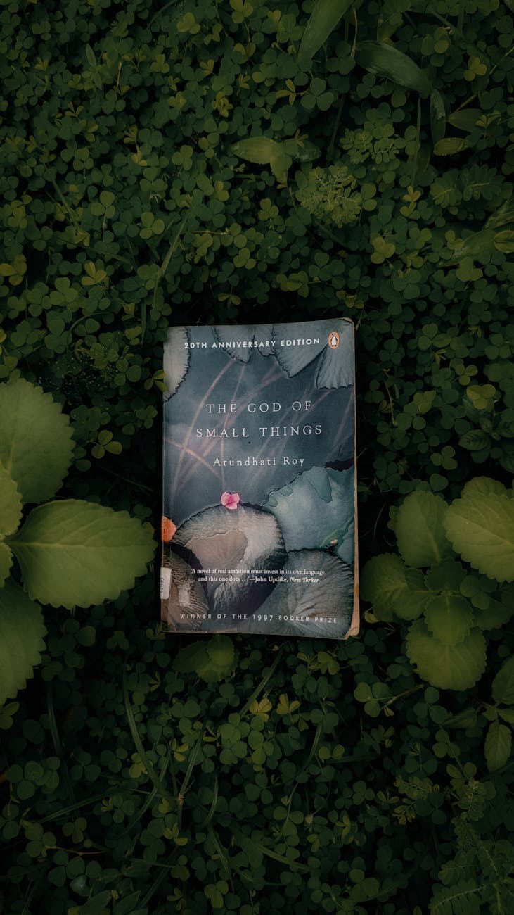 arundhati roy s book in lush greenery