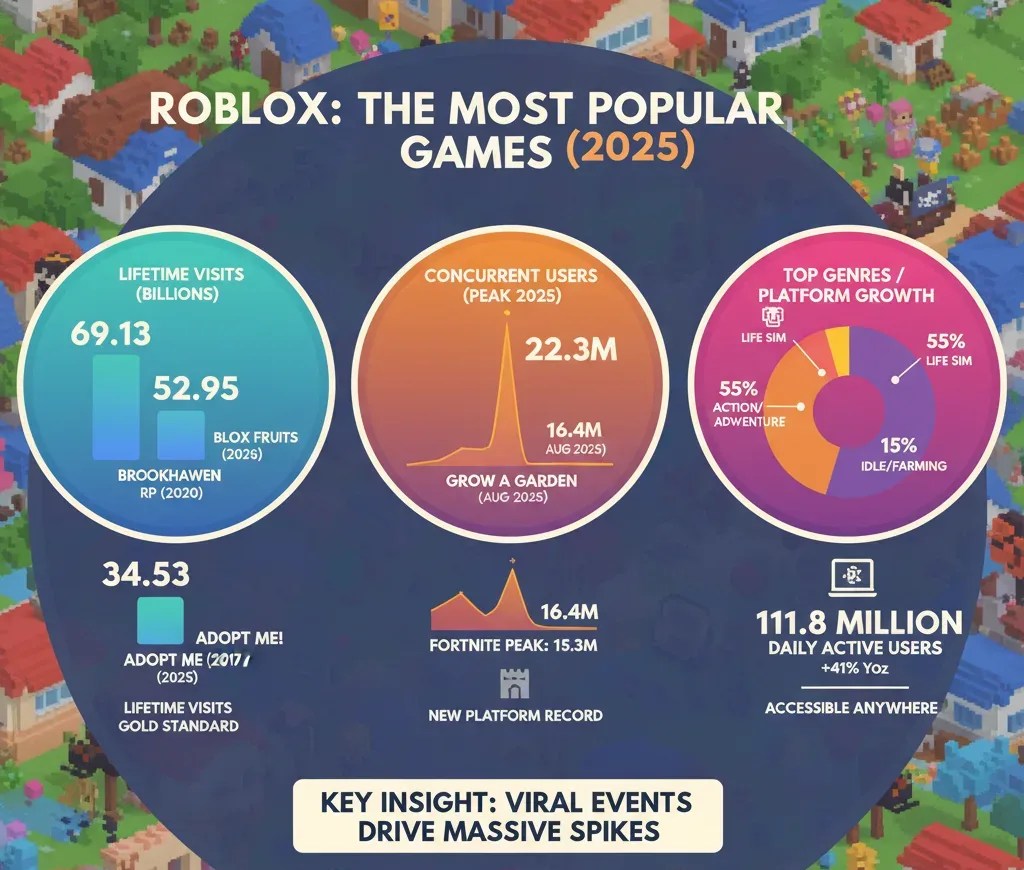 What Is The Most Popular Game In Roblox In 2025 What Is The Most Popular Game In Roblox In 2025