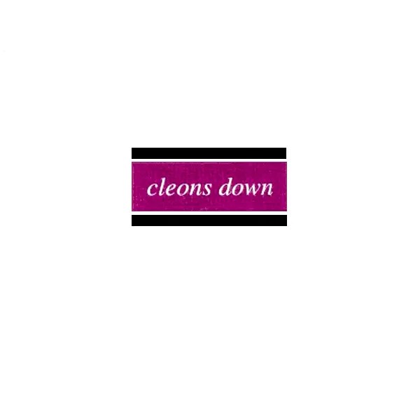 ECP-001 Cleons Down 7" (June 1996). First sleeve