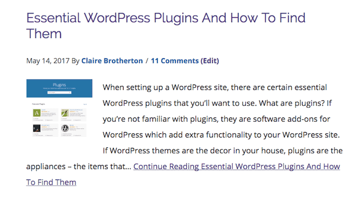 It's a brief text that lets readers know exactly what to expect in the post. How To Create WordPress Excerpts And Include Links In Them