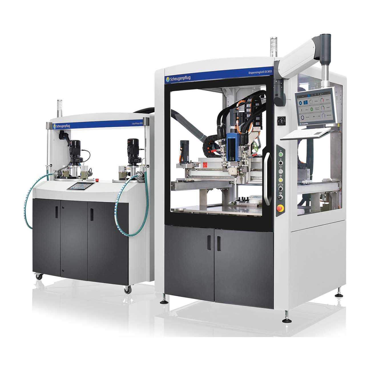 dc 803 liquiprep lp804 dispensingcell scheugenpflug accelonix