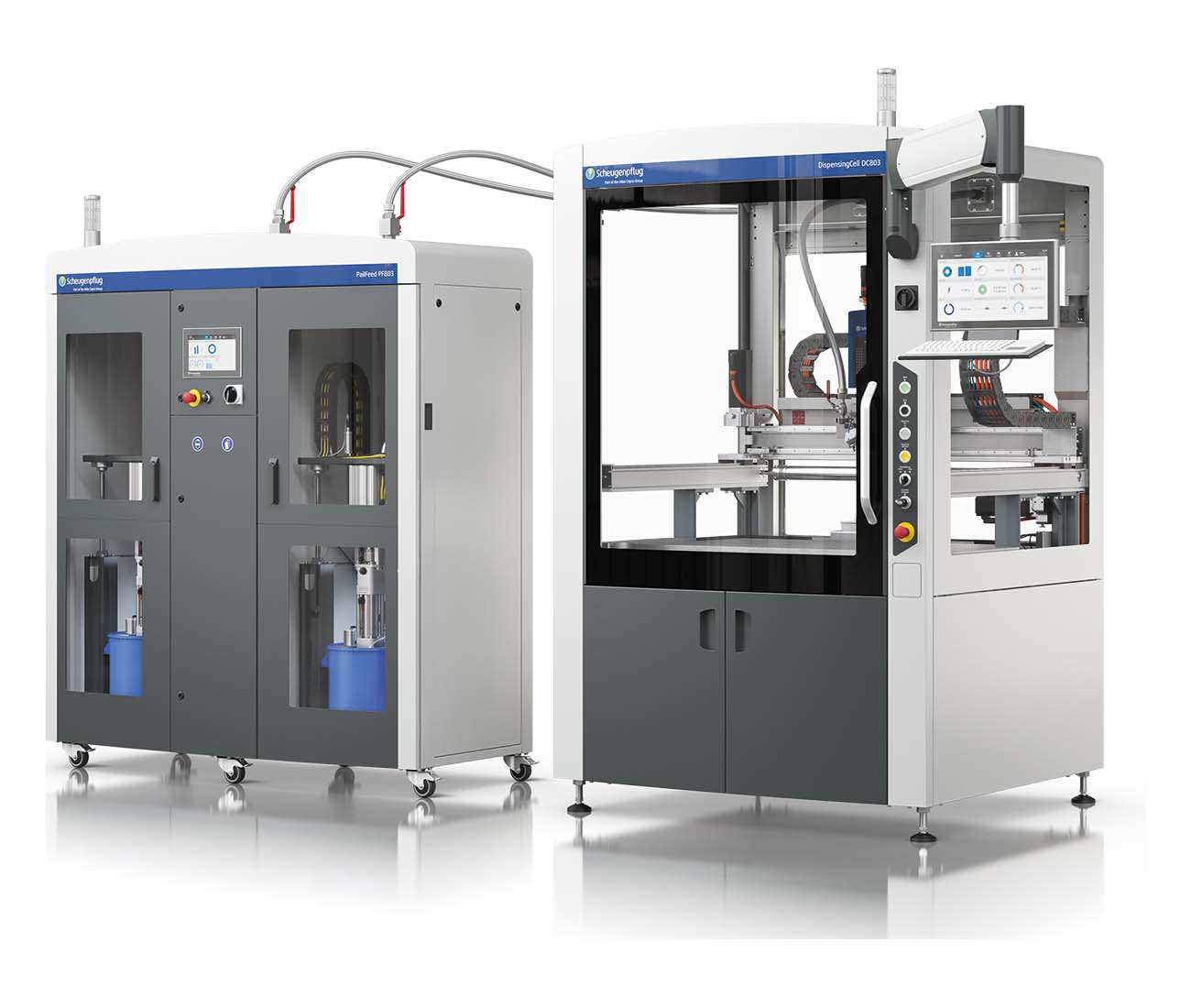 dc 803 pailfeed pf803 dispensingcell scheugenpflug accelonix