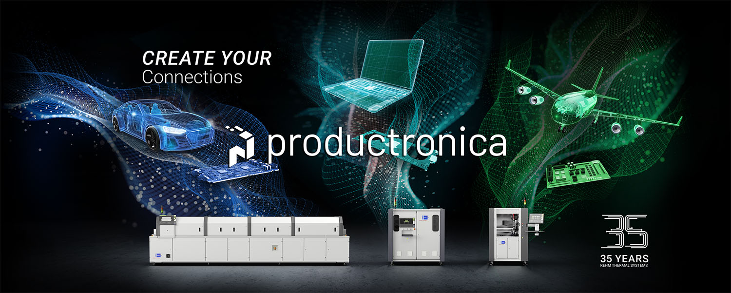 gamme rehm productronica accelonix banner