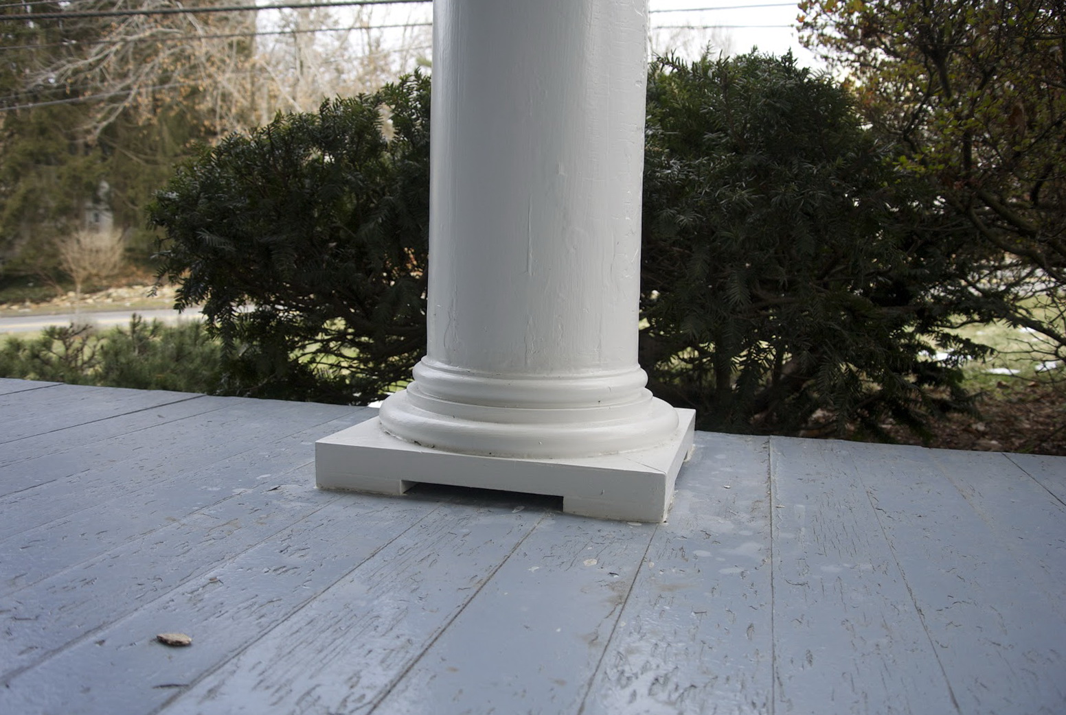 Brick Porch Column Base