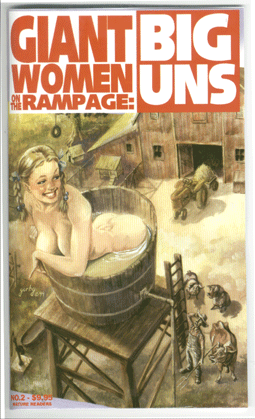 Big Uns : Giant Women On The Rampage #2
