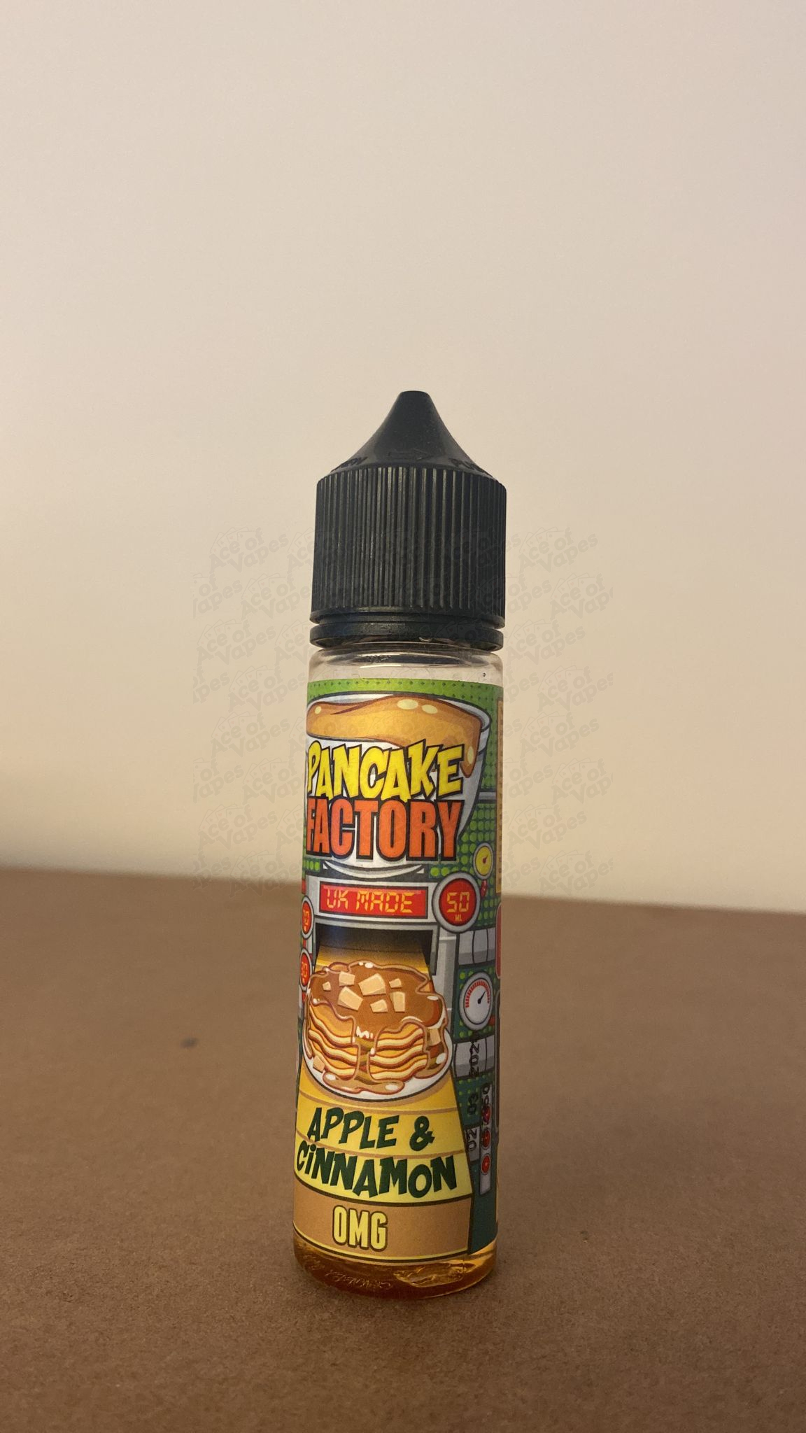 Pancake Factory Apple Cinnamon 50ml CLEARANCE Wirral Vape Shop