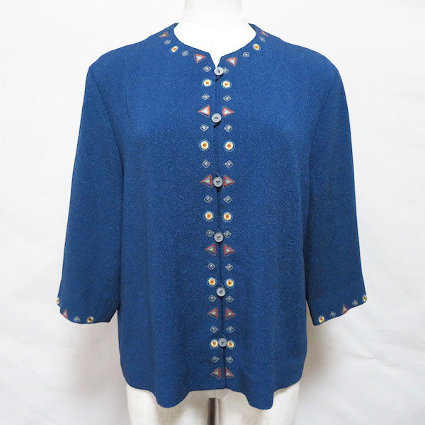 三年坂の青ブラウスを出張買取いたしました 三年坂の青ブラウスを出張買取いたしました