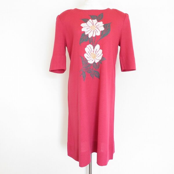 ピンクとお花の組み合わせが可愛い!斉藤都世子のワンピースを買取しました ピンクとお花の組み合わせが可愛い!斉藤都世子のワンピースを買取しました