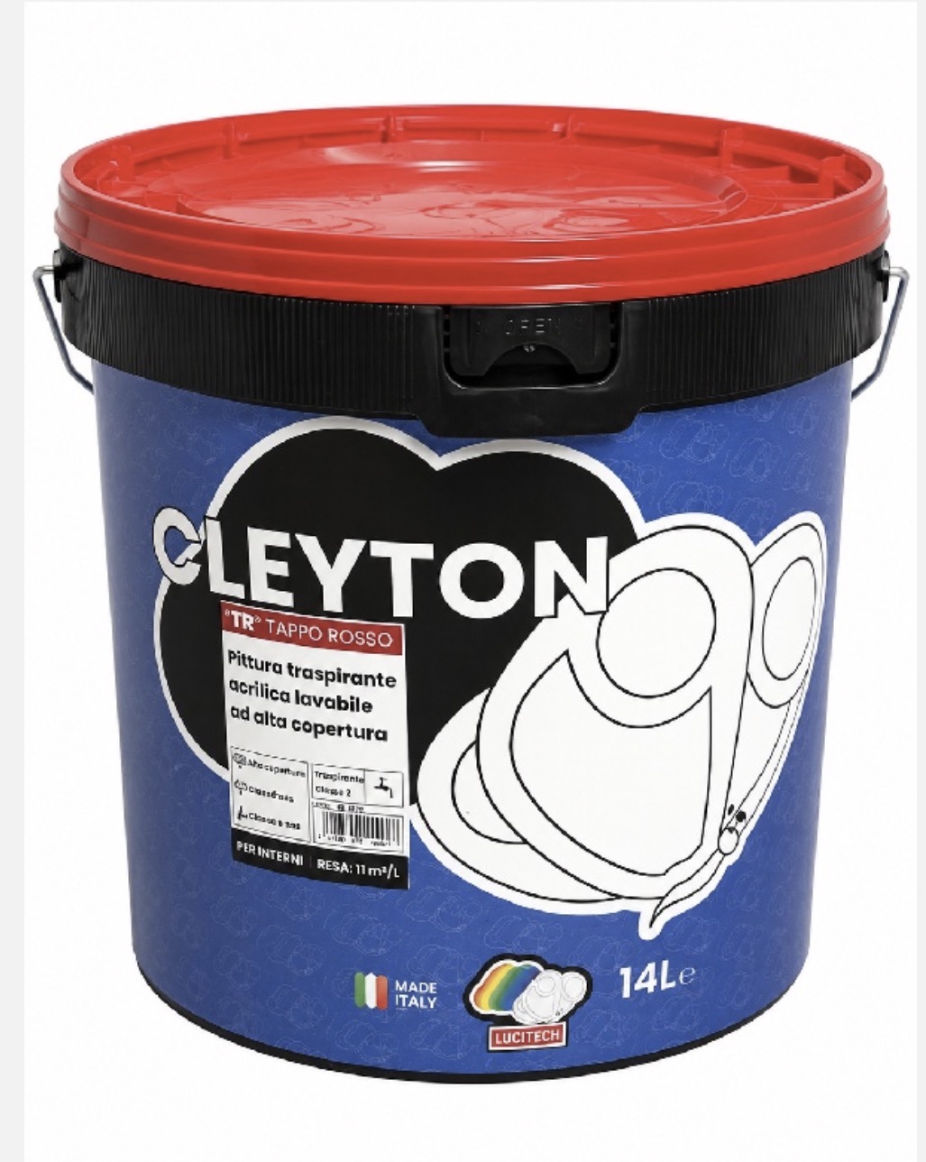 Liquiplast cleyton lavabile alta copertura