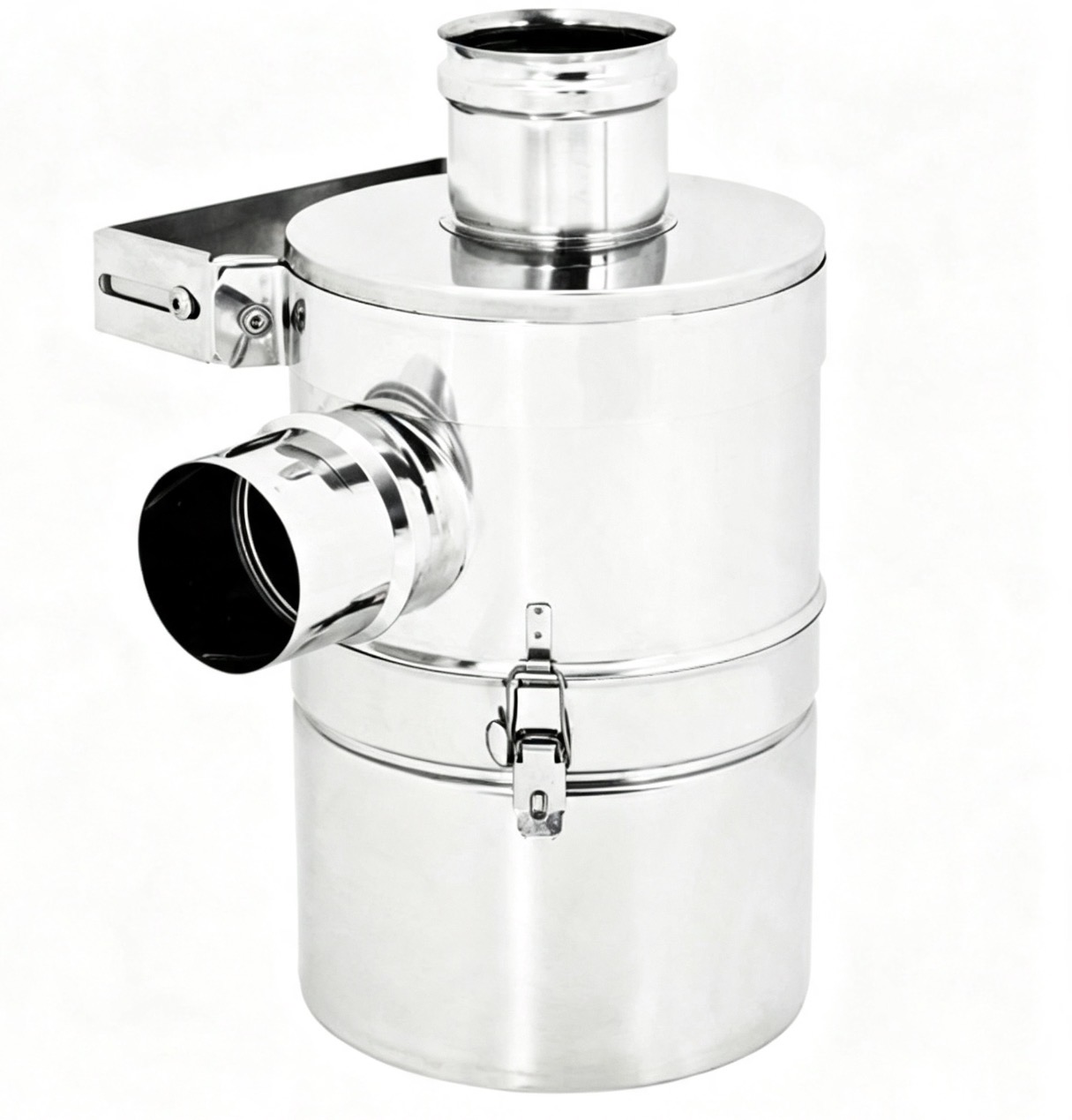 Abbatti fuliggine e polveri sottini inox diam. 80 mm