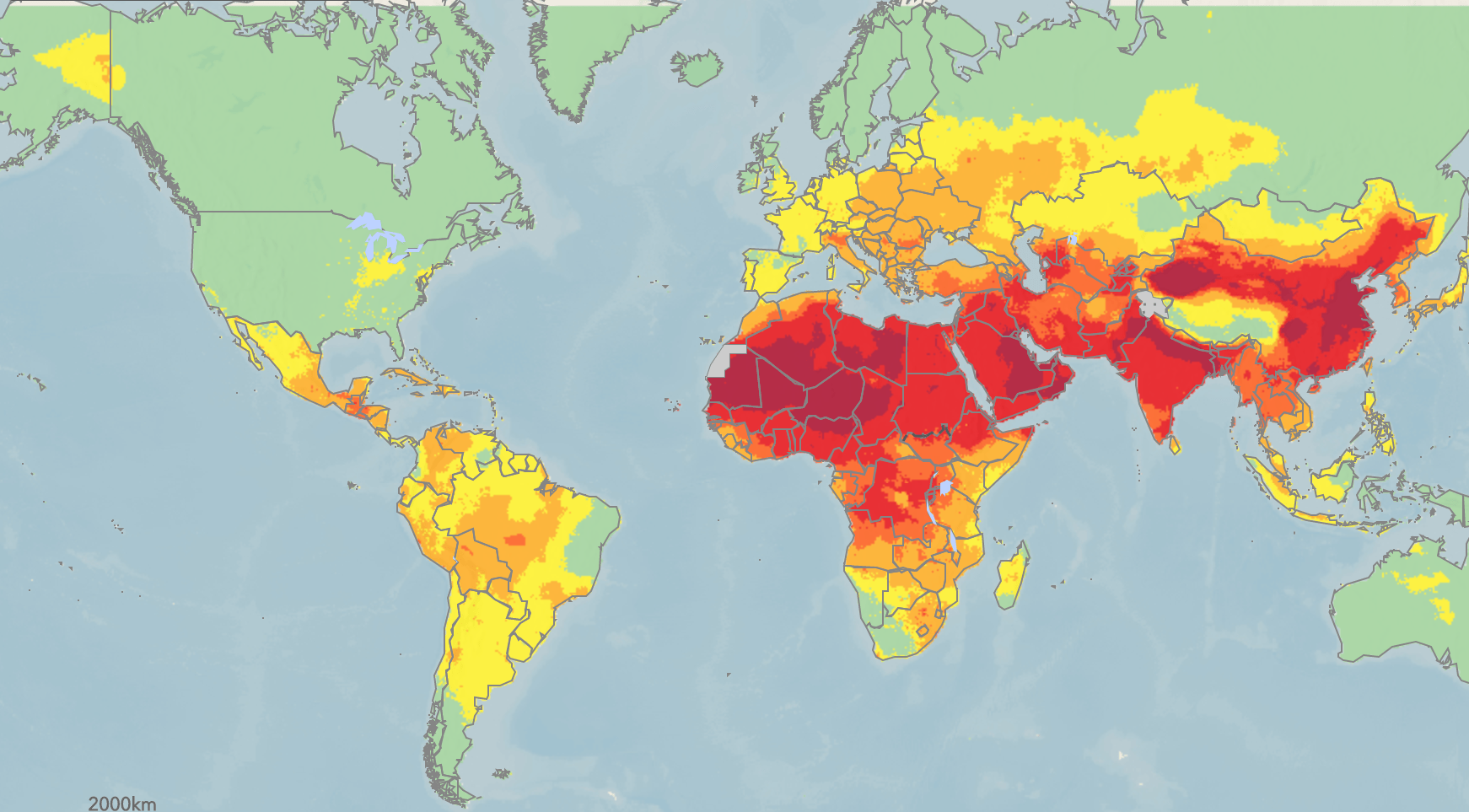 Air Pollution Map Gadgets 2018 0 