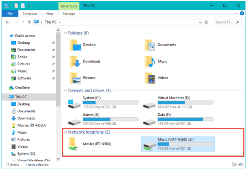 How To Map Network Drive Remotely On Windows Systems All Mapped Drives Will Be Displayed In Windows 10 Explorer 