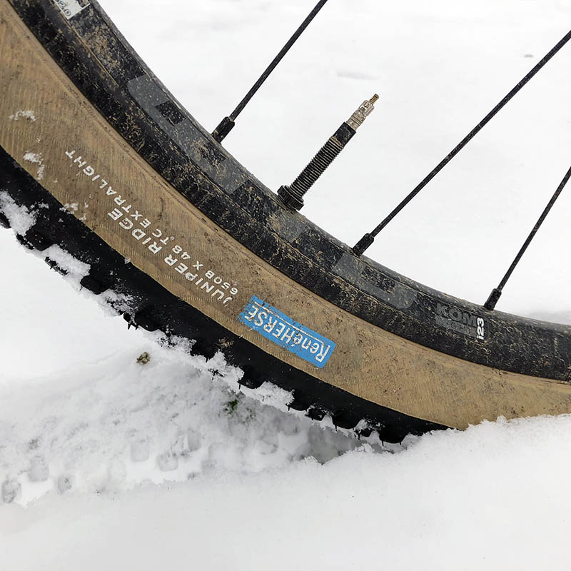COMPASS PUMPKIN RIDGE 650B x 42チューブラータイヤ