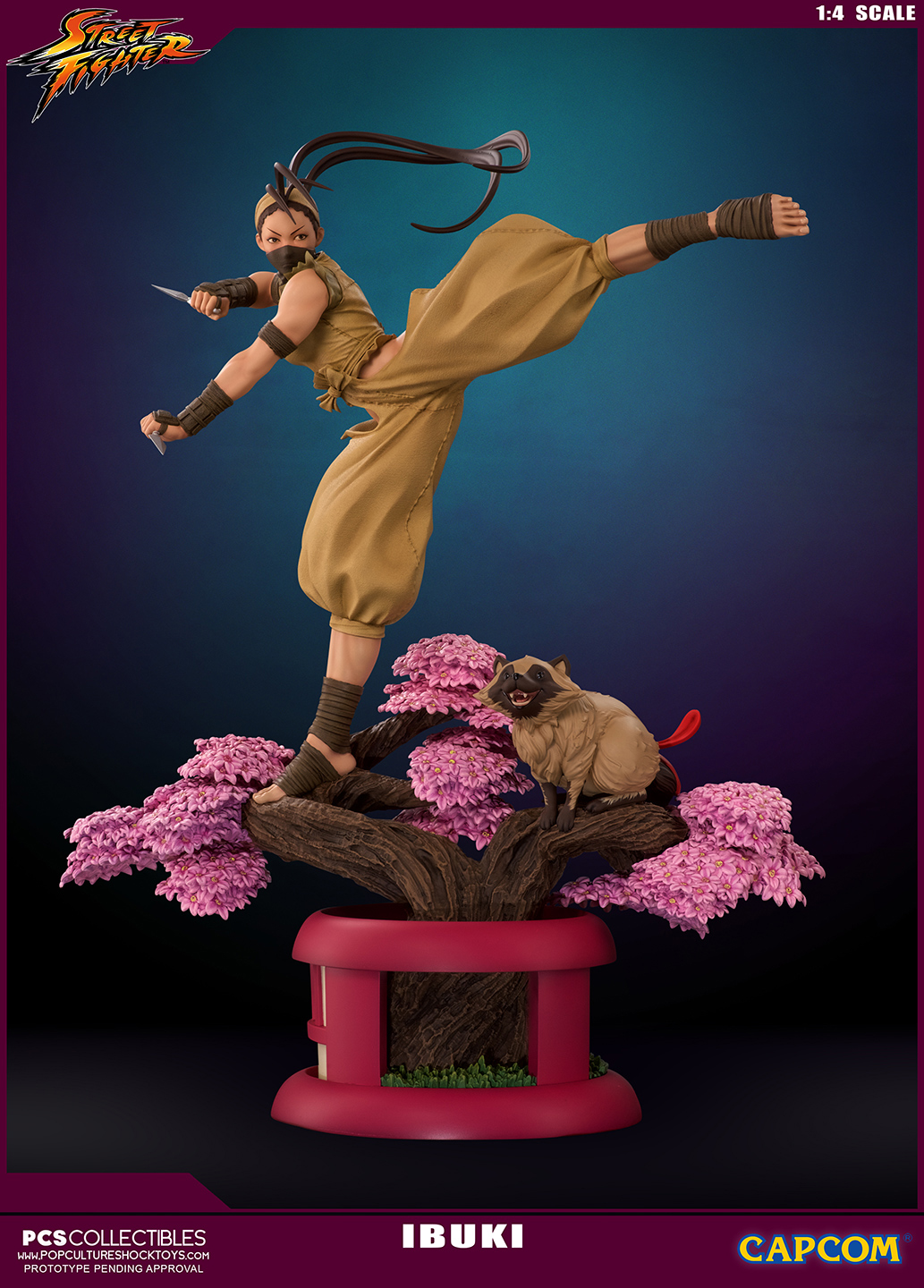 Action Figure Insider » Street Fighter IBUKI 1:4 Ultra Statue from