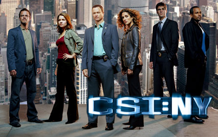 Poster of the cast of the TV series, CSI New York