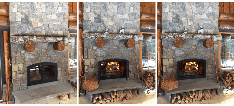 Outdoor Gas Fireplace Houzz