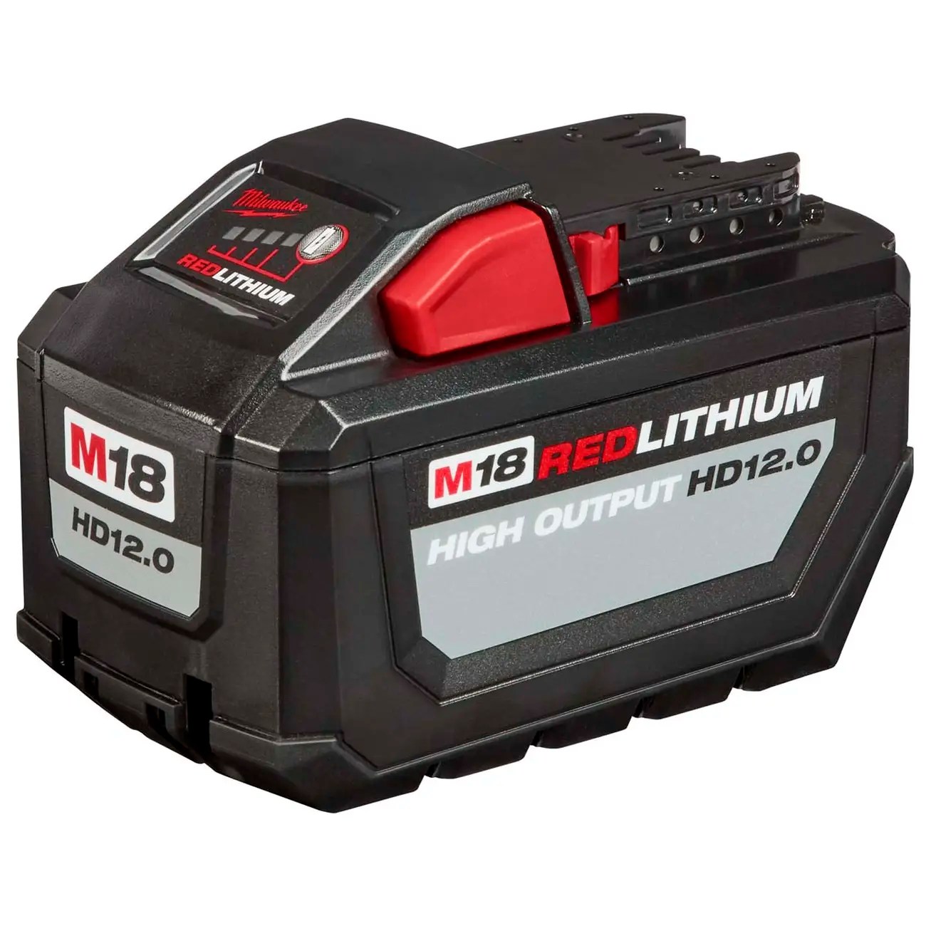 Milwaukee 48-11-1812 M18 18 Volt Lithium-Ion Cordless REDLITHIUM HIGH OUTPUT HD 12.0Ah Battery Pack