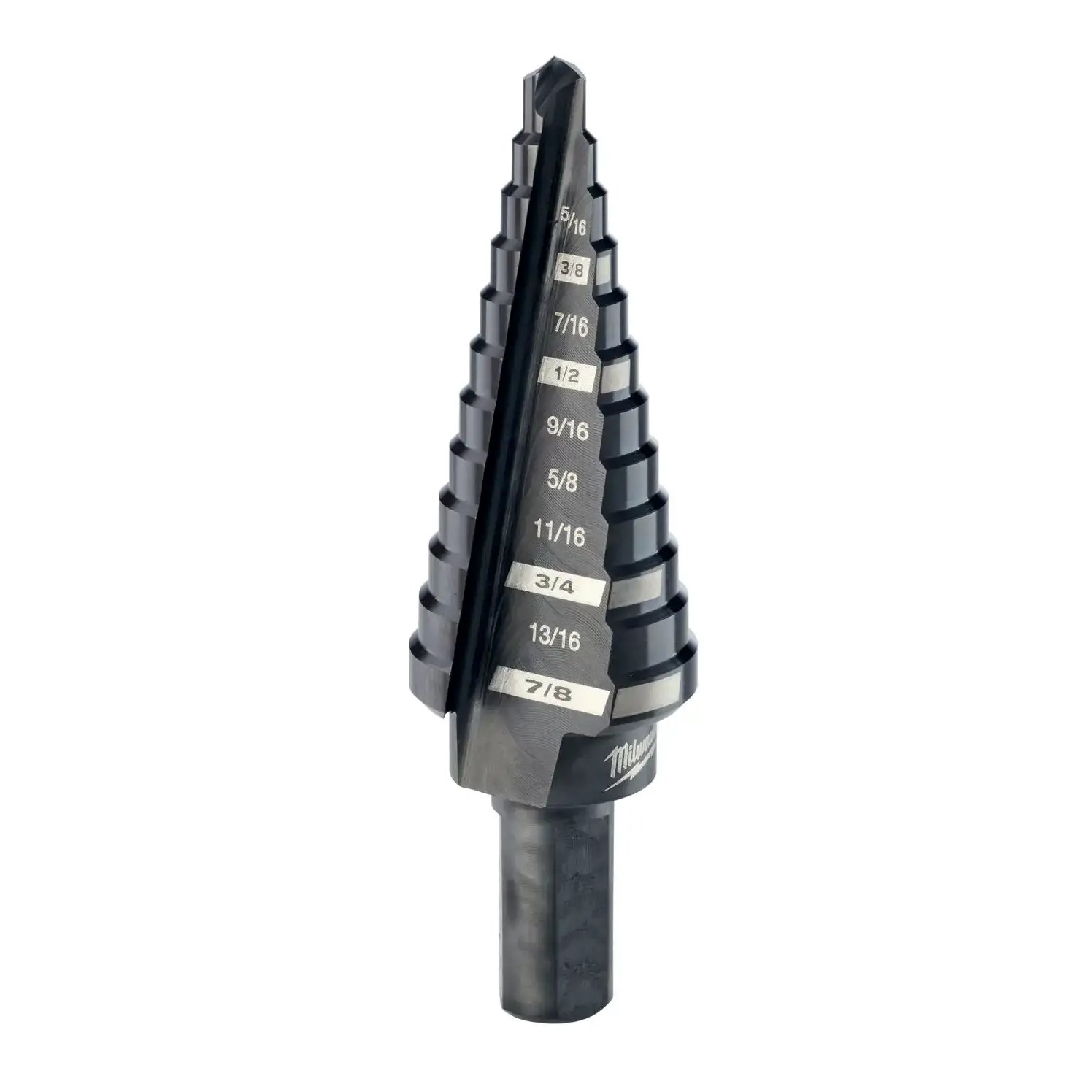 Milwaukee 48-89-9204 #4 Step Drill Bit, 3/16 in. - 7/8 in. x 1/16 in.