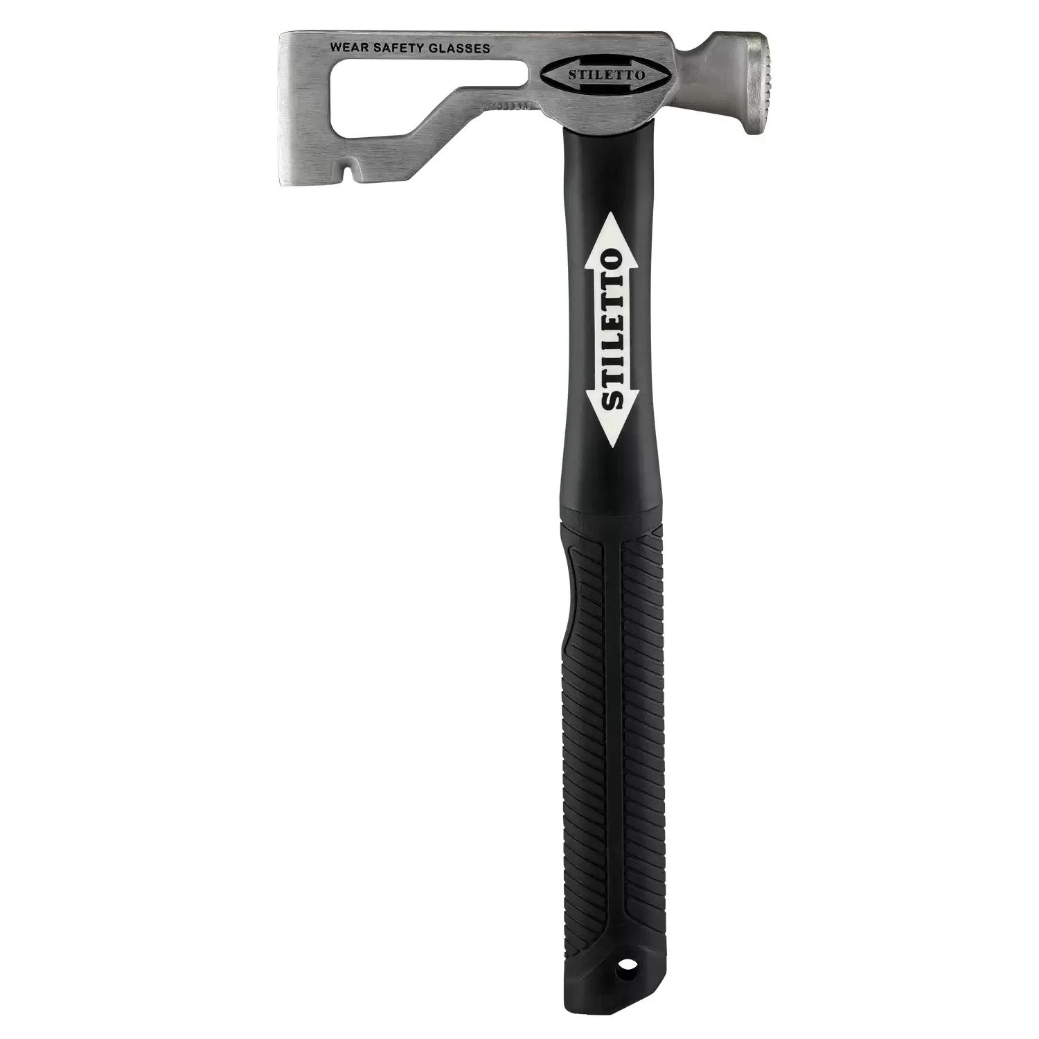 Stiletto DRYAXE9-F 9 oz Titanium Drywall Hatchet with 13" Fiberglass Handle