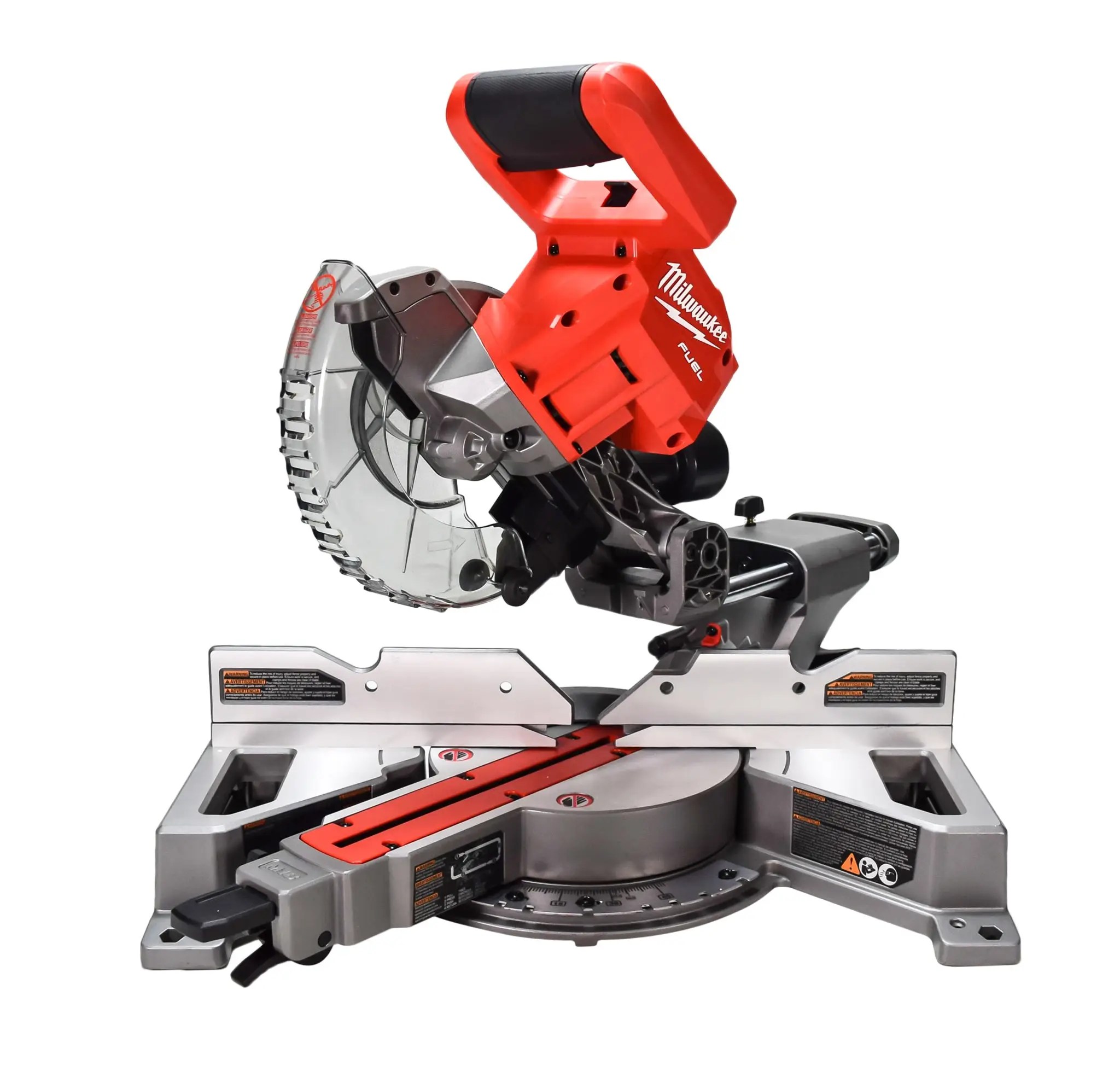 Milwaukee 2733-20 M18 FUEL 18 Volt Lithium-Ion Brushless Cordless 7-1/4 in. Dual Bevel Sliding Compound Miter Saw - Tool Only