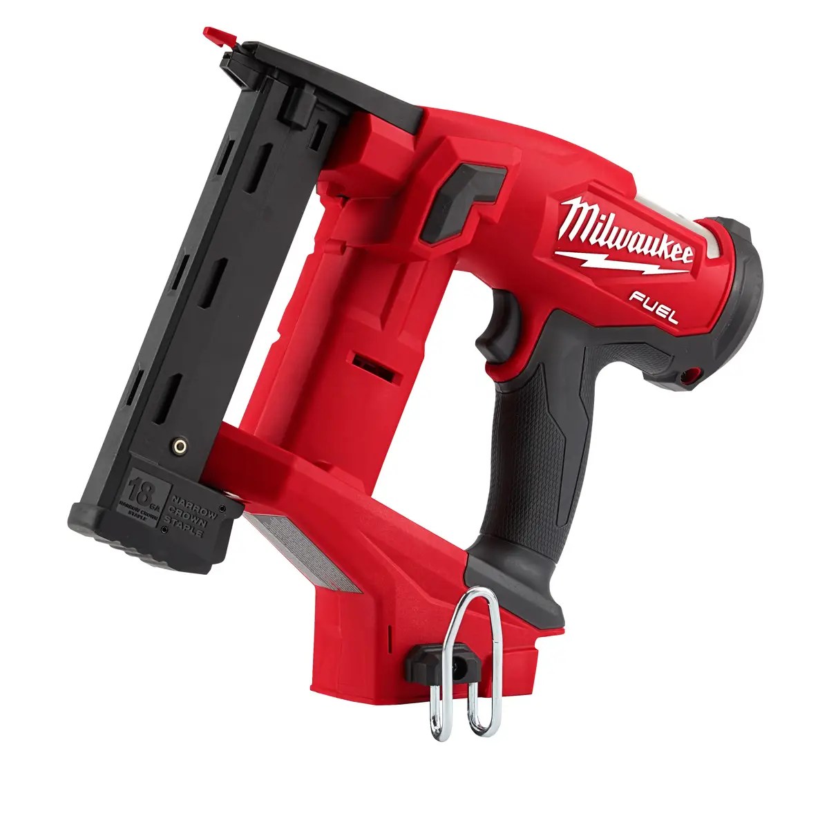 Milwaukee 2749-20 M18 FUEL 18 Volt Lithium-Ion Brushless Cordless 18 Gauge 1/4 in. Narrow Crown Stapler - Tool Only