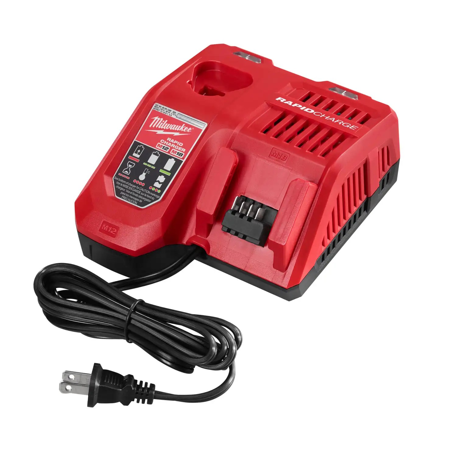 Milwaukee 48-59-1808 M18 & M12 18 Volt/12 Volt Rapid Charger