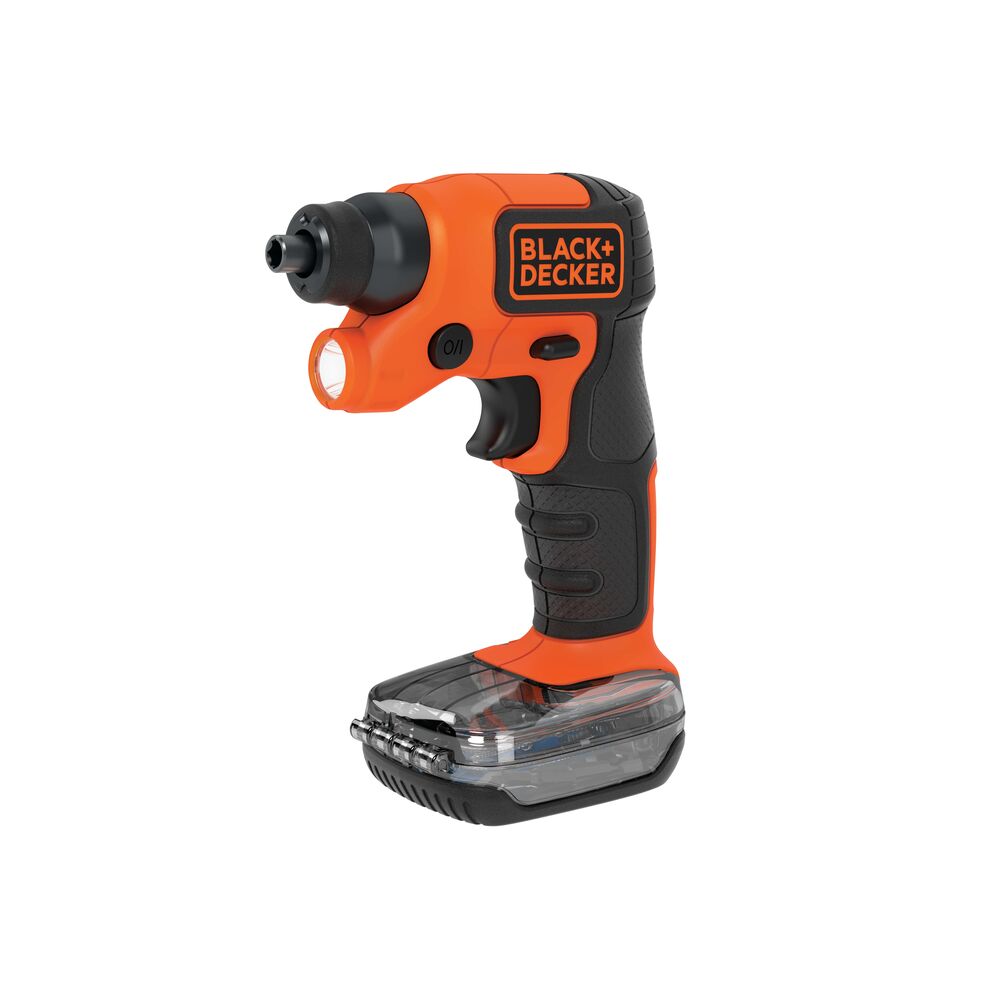 Black & Decker BDCSFS30C FOOT STORAGE CORDLESS SCREWDRIVER W/ LED WORKLIGHT