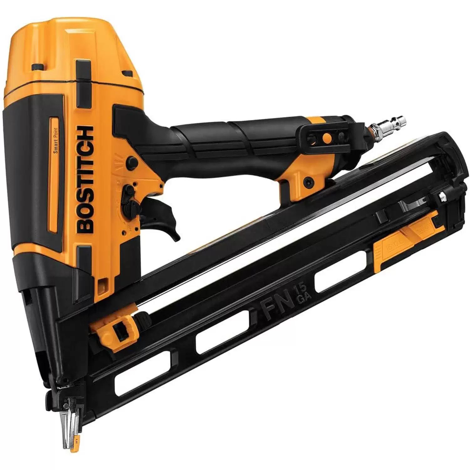 Bostitch BTFP72156 Pneumatic 15GA "FN" Smart Angled Point Finish Nailer Kit