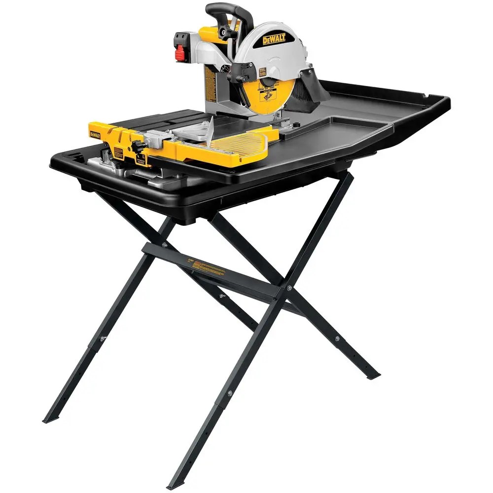 Dewalt D24000SR 10" Portable Wet Tile Saw with Stand