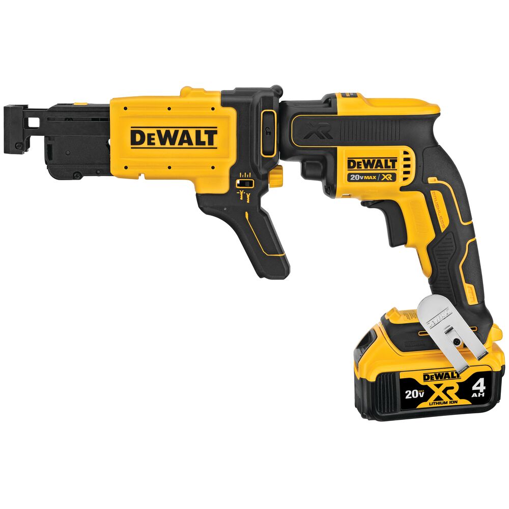 Dewalt DCF620CM2 20V MAX XR DRYWALL SCREWGUN (4.0AH) W/ COLLATED ADAPTOR, 2 BATTERIES AND BAG