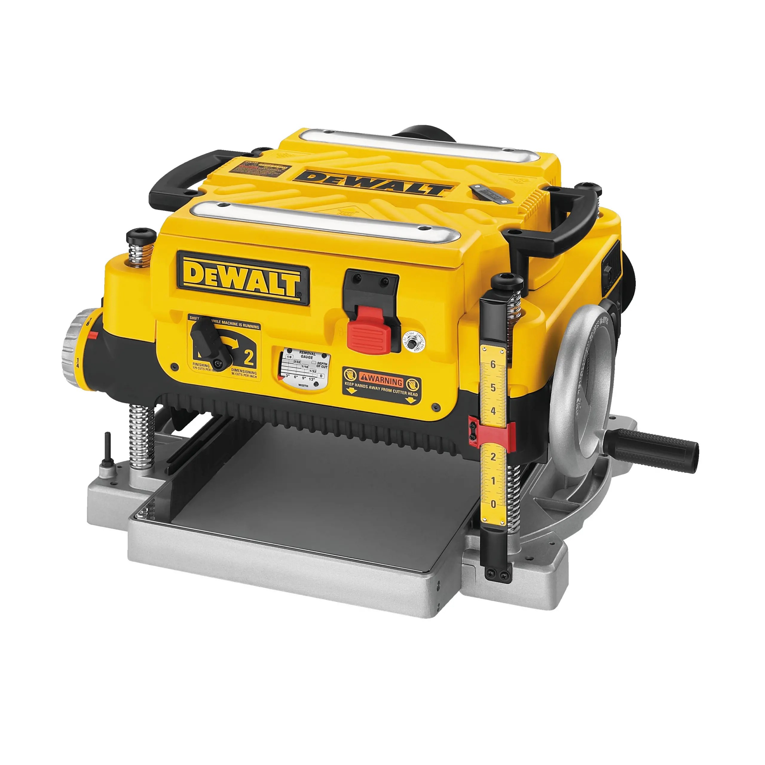 DEWALT DW735 13" Portable Thickness Planer - 2 Speeds, 3 Knife Cutter Head