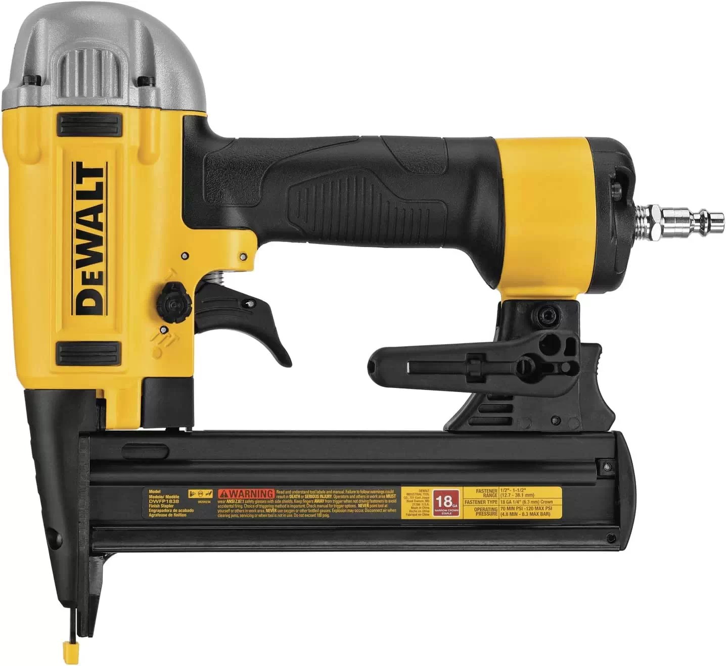 Dewalt DWFP1838 18GA, 1/4" NARROW CROWN STAPLER