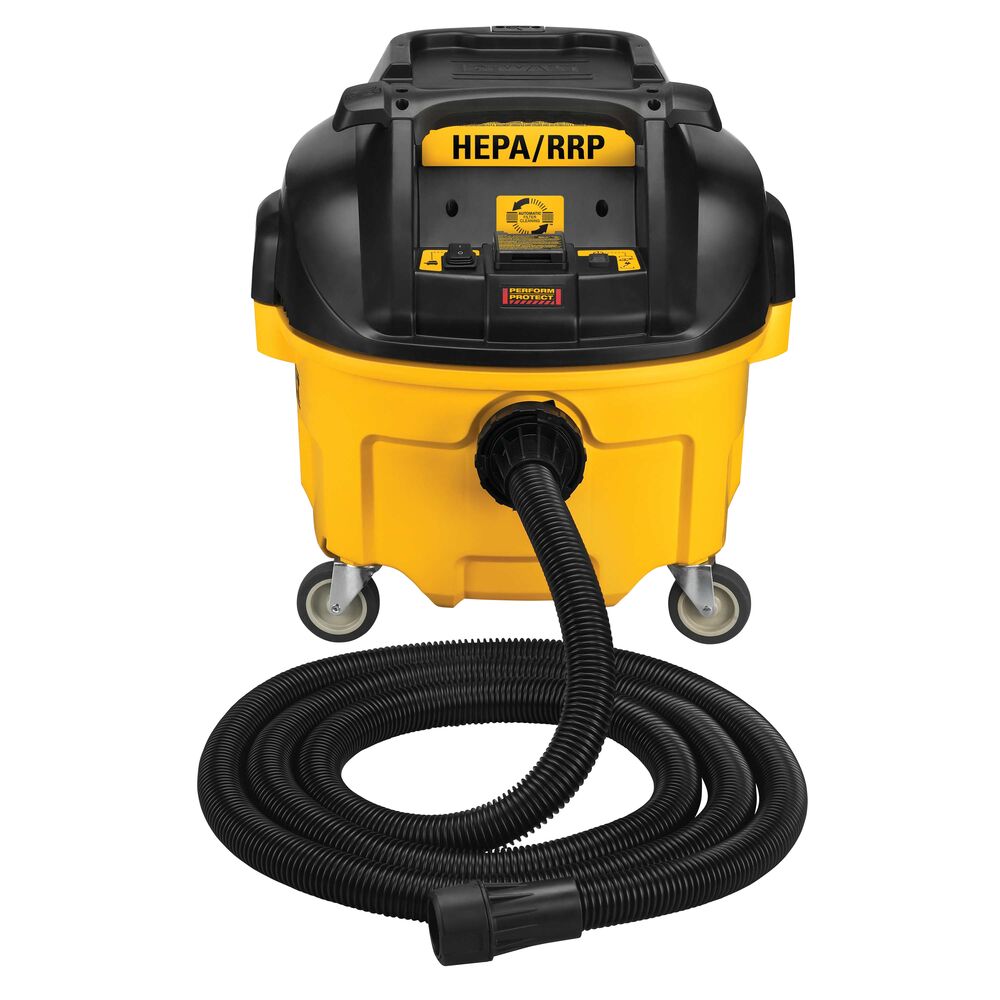 Dewalt DWV010 Corded Heavy Duty 8 Gallon Wet / Dry HEPA Dust Extractor