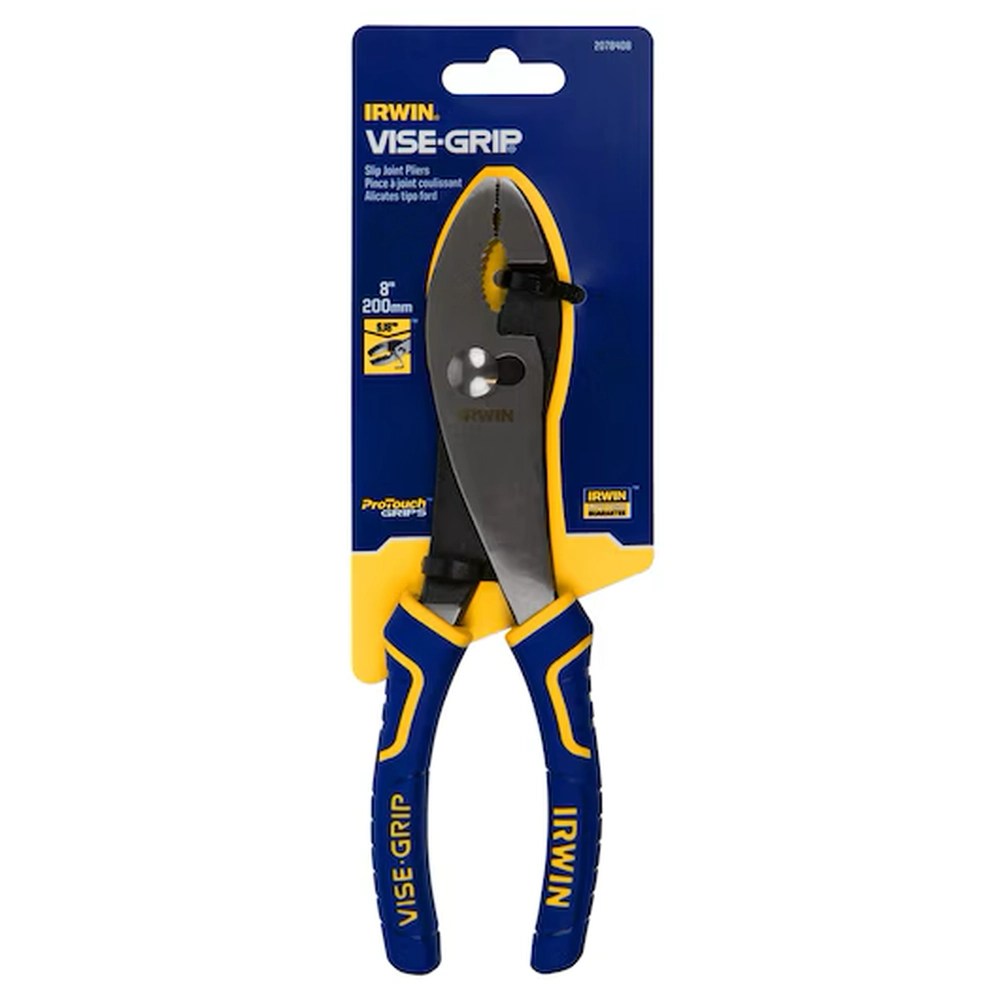 Irwin 2078408 8" SLIP JOINT PLIERS