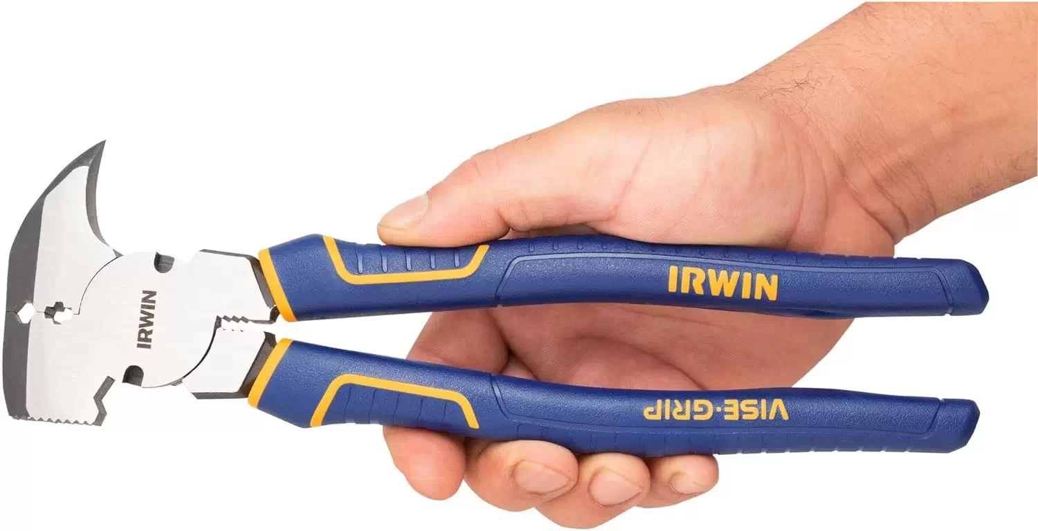Irwin 2078901 10-1/4" Fencing Pliers with ProTouch Grips