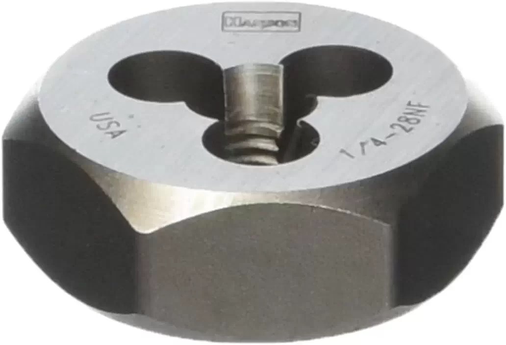 Irwin 9423 Hanson 1/4"-28NF 1" Hex Die
