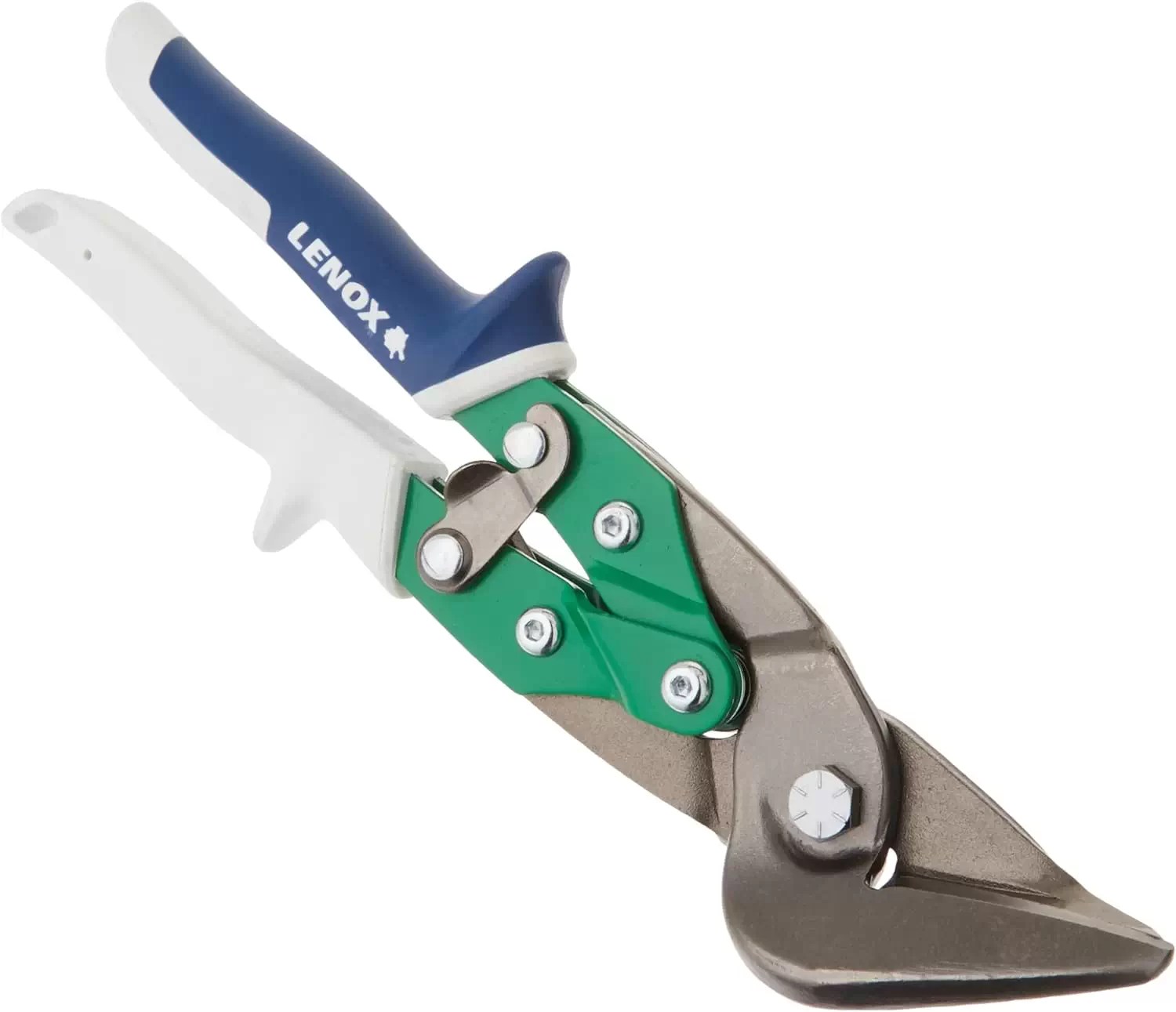 Lenox 22207207 9" Right Offset Snips, Green