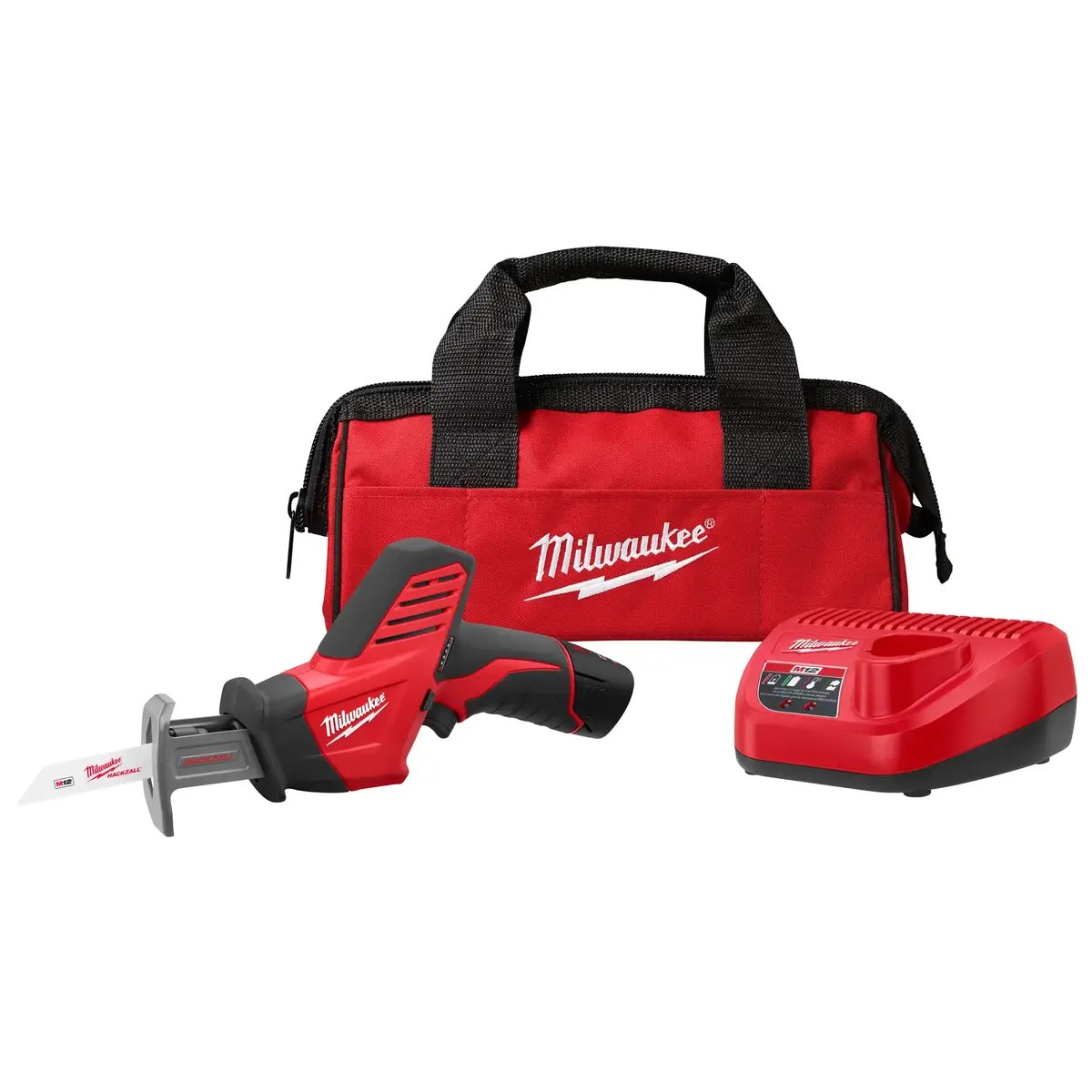 Milwaukee 2420-21 M12 HACKZALL Reciprocating Saw One Battery Kit