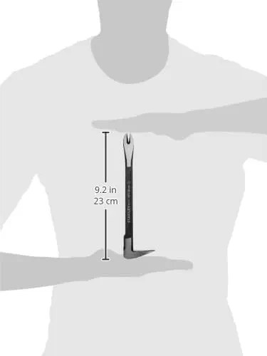 Stanley 55-114 10" Precision Claw Bar, Pry Bar & Nail Puller