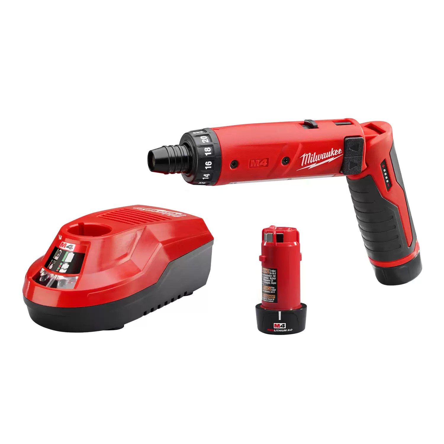 Milwaukee 2101-22 M4 1/4 in. Hex Screwdriver Kit